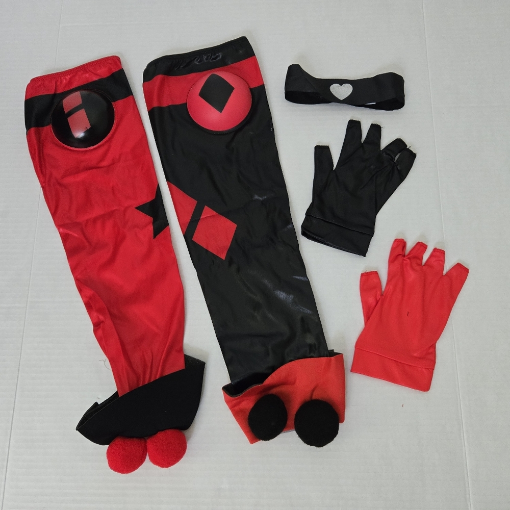 Harley Quinn Halloween Costume - Kids Large 12-14 - Picture 6 of 7